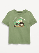 Image number 1 showing, Short-Sleeve Unisex Graphic T-Shirt for Toddler