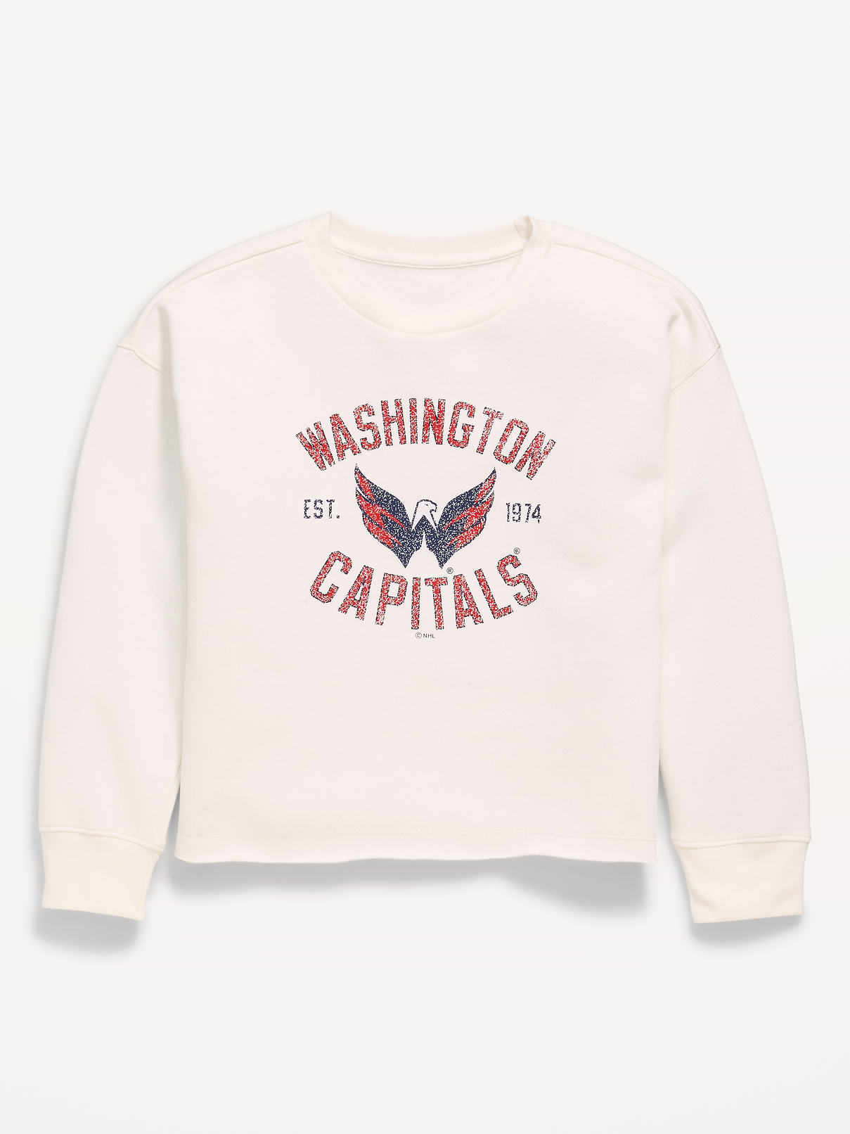 Image number 2 showing, NHL Graphic Sweatshirt for Girls