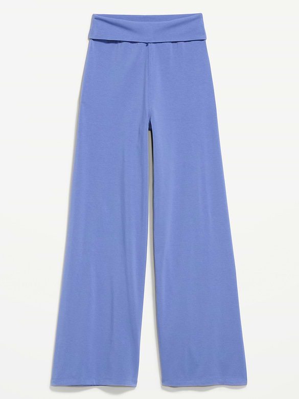 Pantalon PowerChill jambe large à taille haute et rabattable