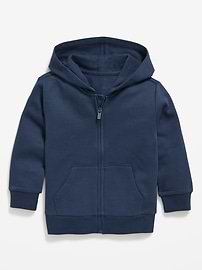 Image 3 of 3, Favorite Fleece Unisex Zip Hoodie for Toddler, View product video