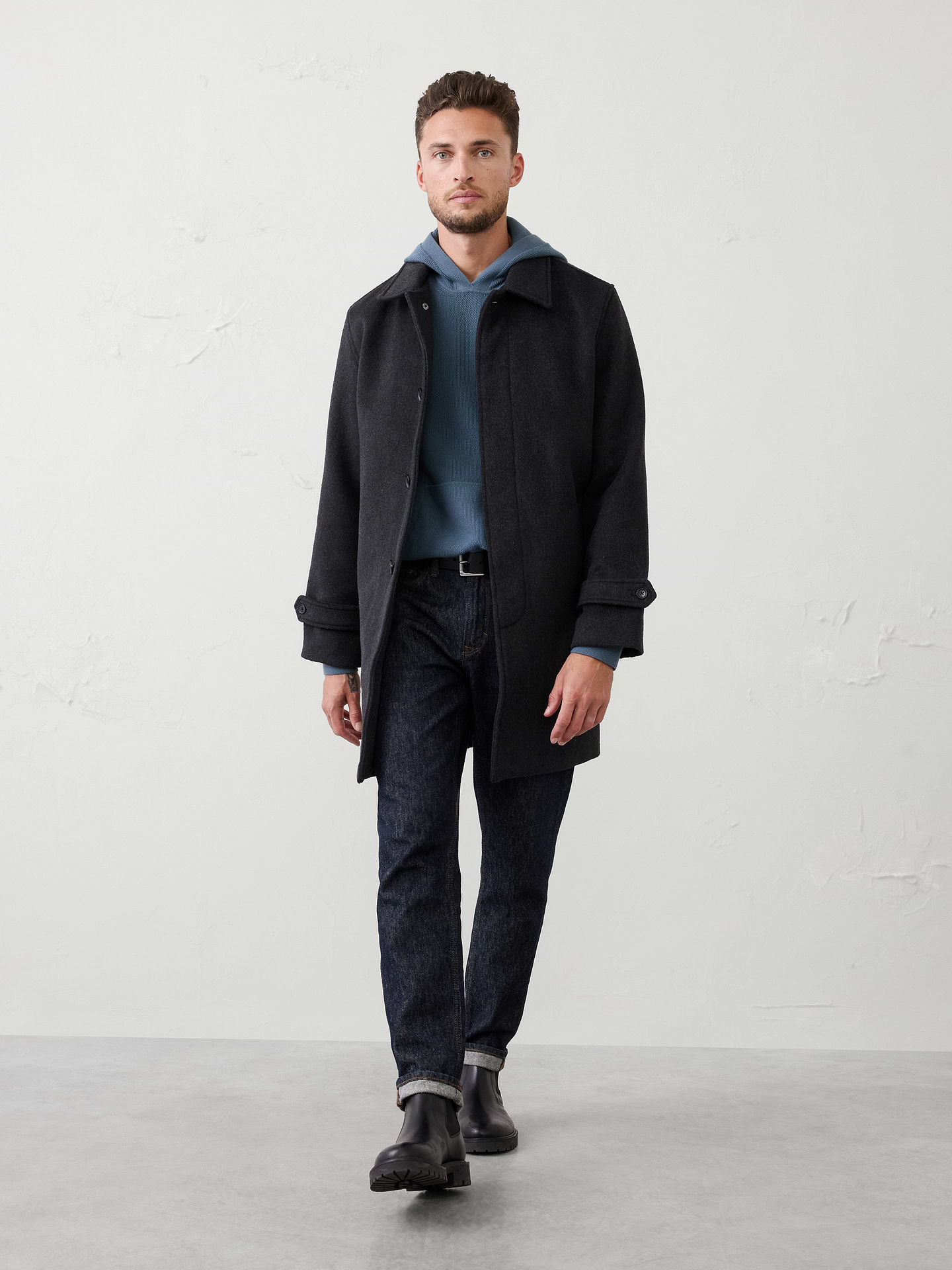 Image number 3 showing, Textured Sweater Hoodie