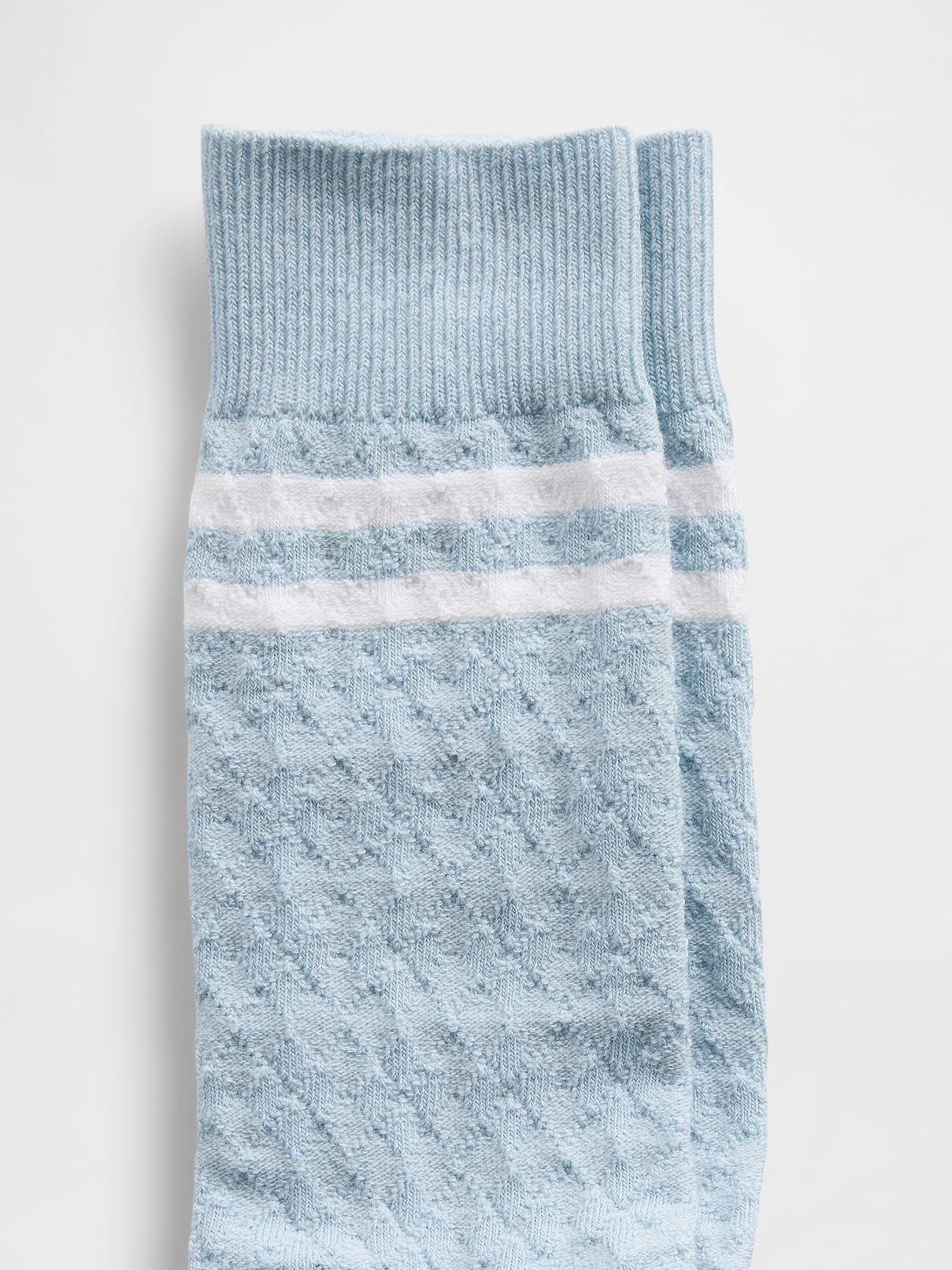 Image 2 de 2, Chaussettes à losanges de style universitaire