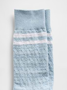 Image 2 de 2, Chaussettes à losanges de style universitaire