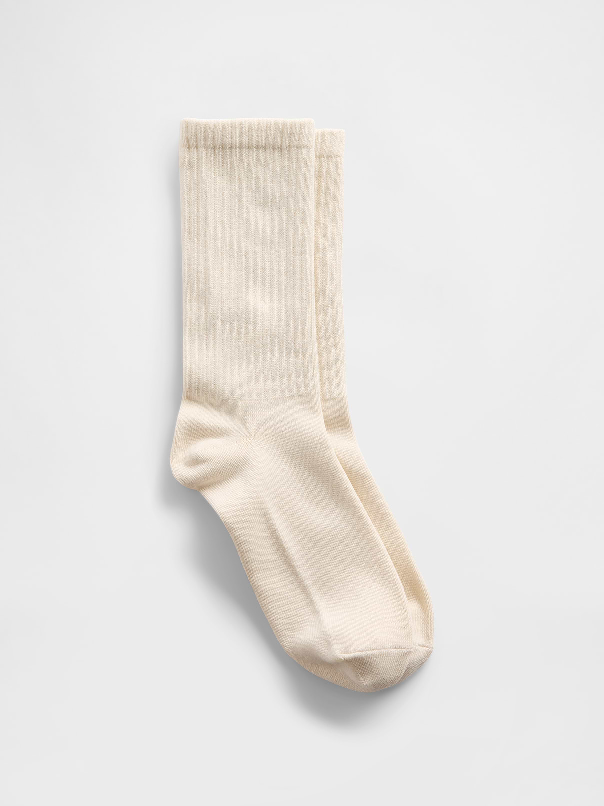 Image 1 de 2, Tricot doux et extensible., Extrémité côtelée., Pointe et talon renforcés., Fait de polyester recyclé à 11 %. Comparativement aux matières vierges, l’utilisation de matières recyclées permet de réduire l’utilisation des ressources et le gaspillage., Ce produit a été fabriqué dans une usine qui investit dans l’égalité des genres et l’autonomisation des femmes grâce au programme Reimagining Industry to Support Equality (RISE). Pour en savoir plus, visitez gapinc.com/equite ., Produit #874975