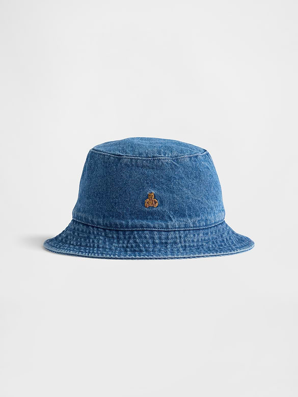 Toddler Brannan Bear Denim Bucket Hat