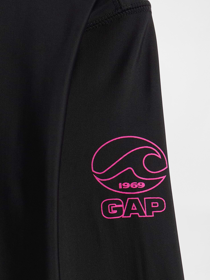 L'image numéro 3 présente Maillot anti-UV à logo pour Enfant