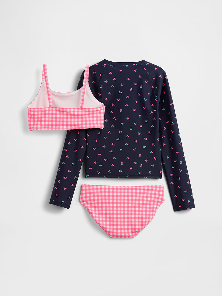 Image number 2 showing, Kids Rash Guard Swim Three-Piece