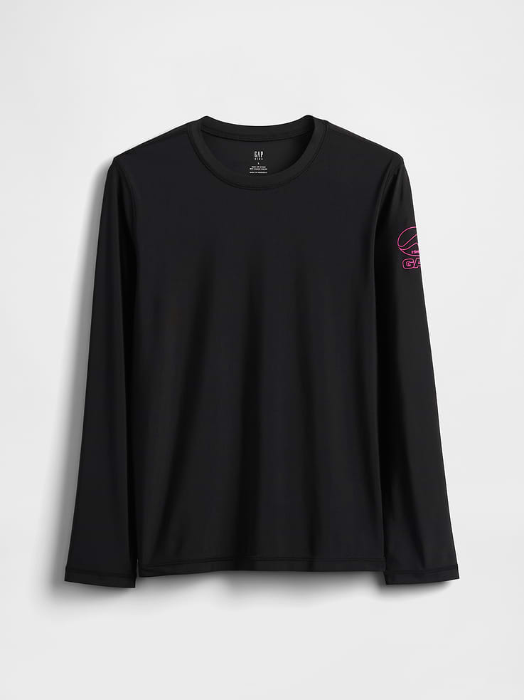 L'image numéro 1 présente Maillot anti-UV à logo pour Enfant