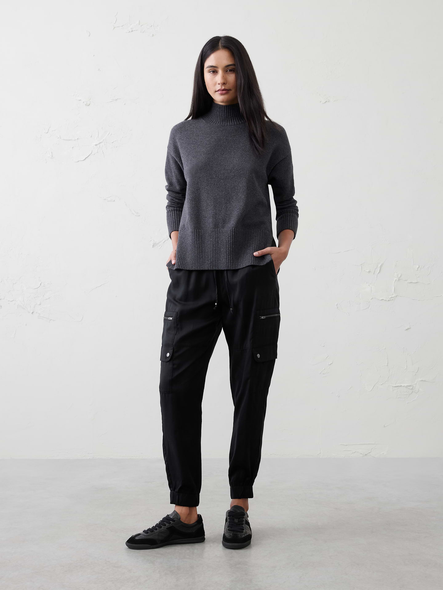 Image number 1 showing, TENCEL™ Cargo Jogger