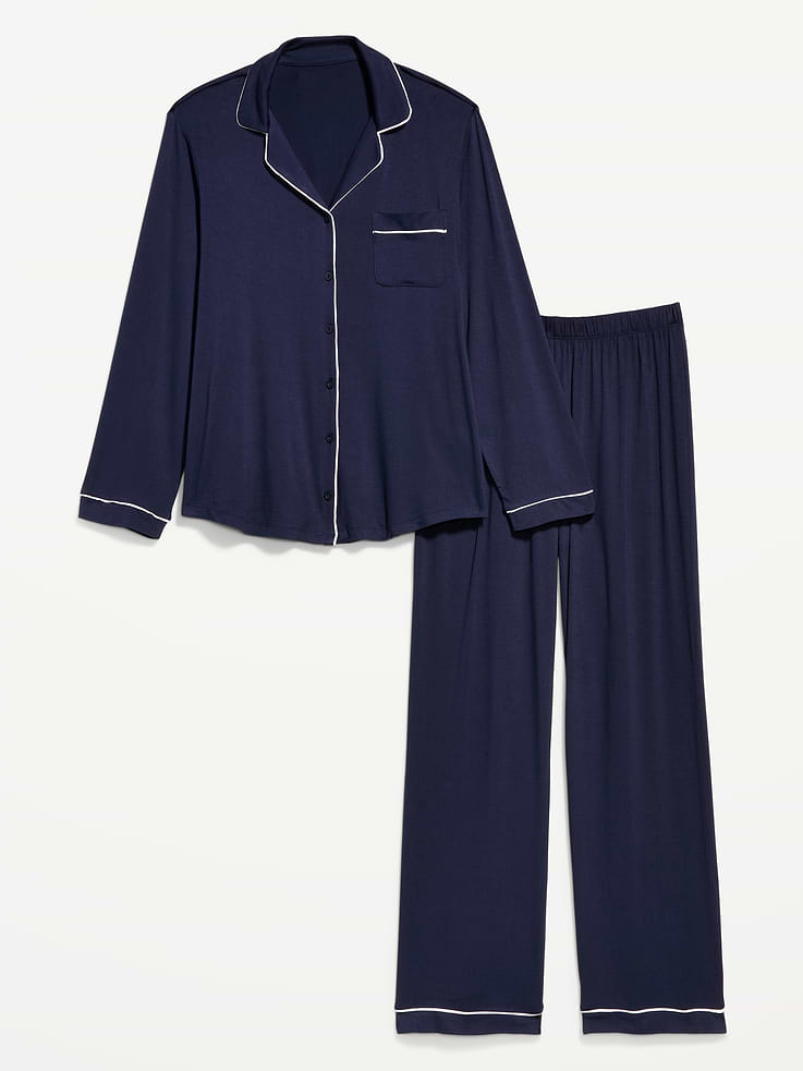 Image number 4 showing, Sunday Sleep Knit Jersey Pant Set