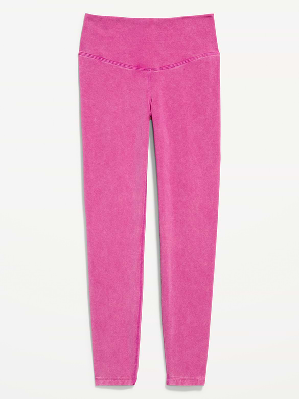High-Waisted PowerChill 7/8 Cotton Leggings