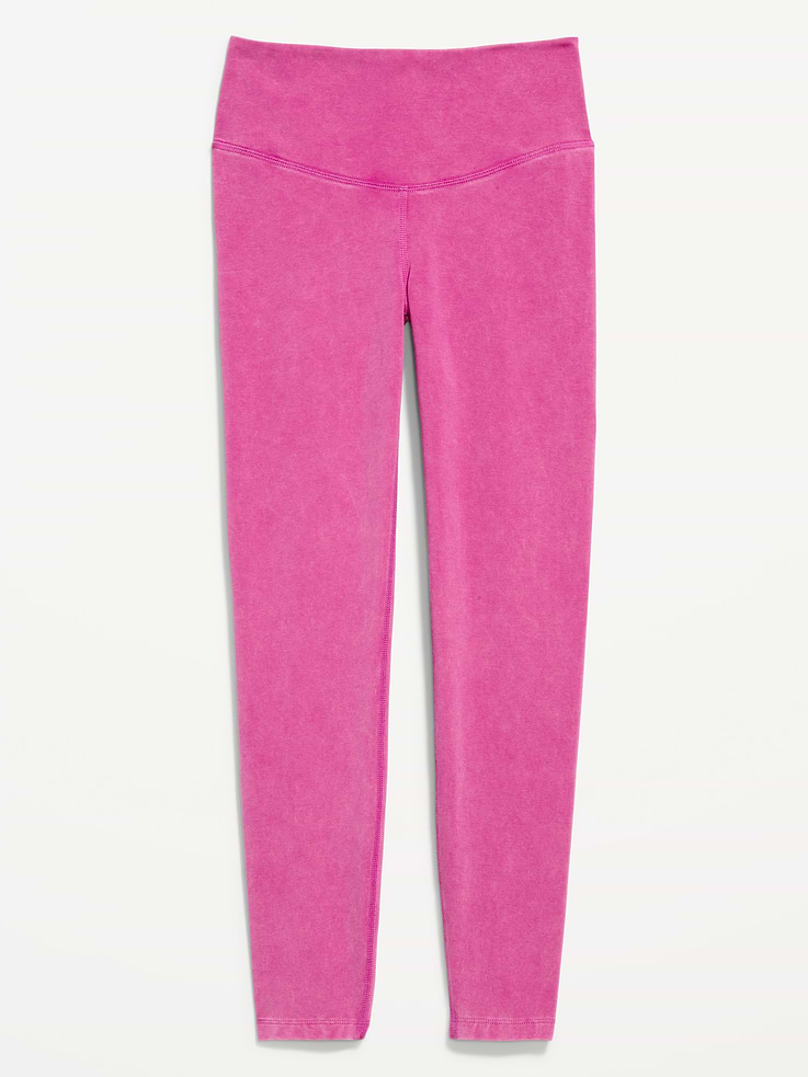 Image number 10 showing, High-Waisted PowerChill 7/8 Cotton Leggings