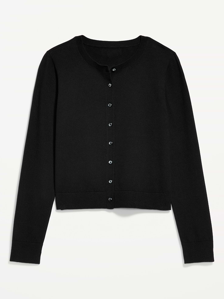 L'image numéro 4 présente Cardigan court ras du cou SoSoft léger