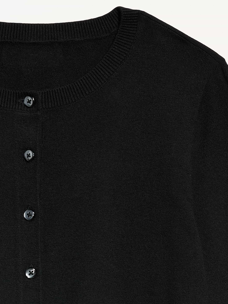 L'image numéro 5 présente Cardigan court ras du cou SoSoft léger