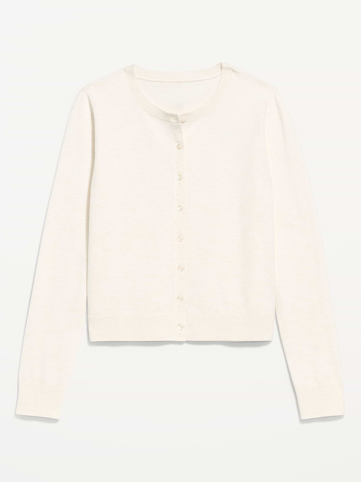 Image number 4 showing, SoSoft Lite Cropped Crew-Neck Cardigan