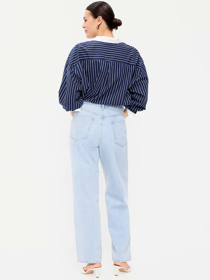 Image number 7 showing, High-Waisted OG Loose Rigid Jeans