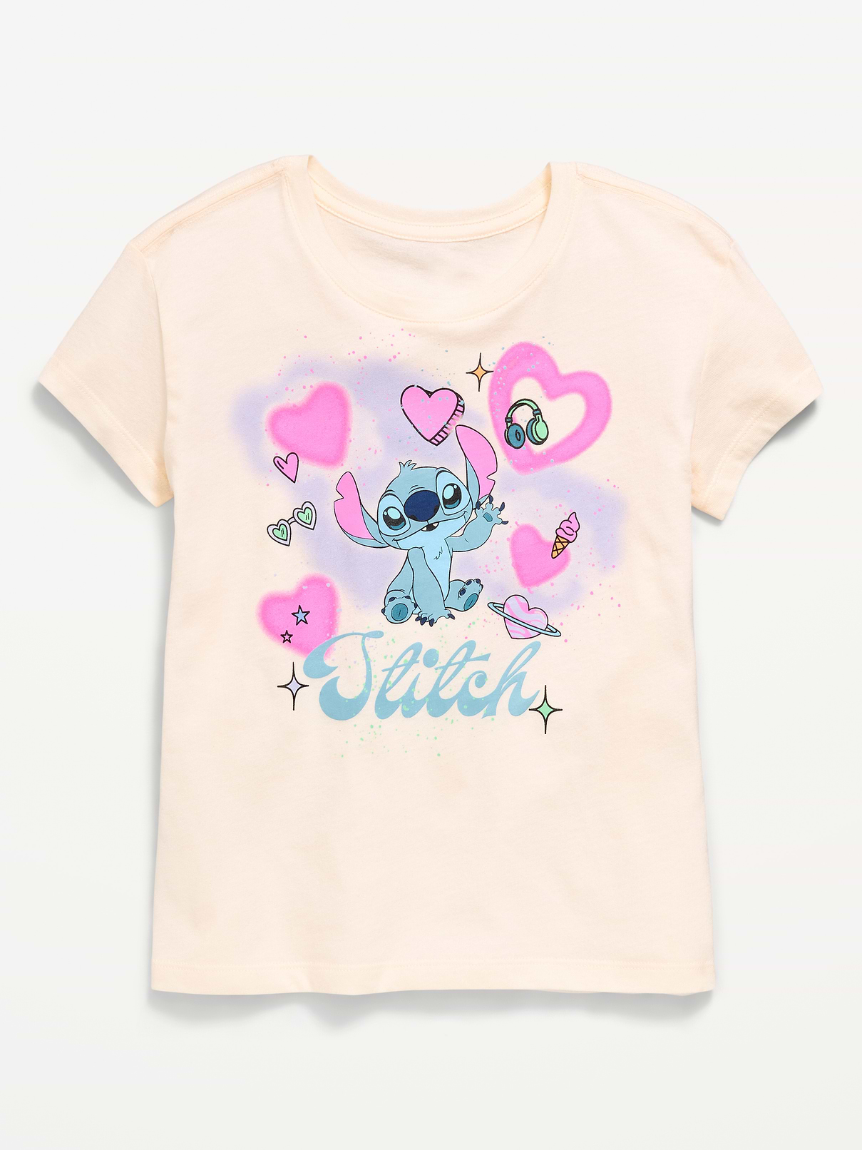 Image number 1 showing, Disney© Stitch Graphic T-Shirt for Girls