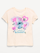 Image number 1 showing, Disney© Stitch Graphic T-Shirt for Girls
