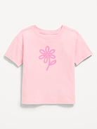 Image number 2 showing, Short-Sleeve Graphic T-Shirt for Toddler Girls