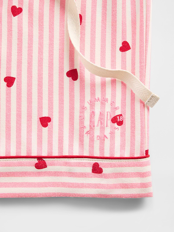 Gap × Summer Fridays Flannel Hearts PJ Boxer Shorts