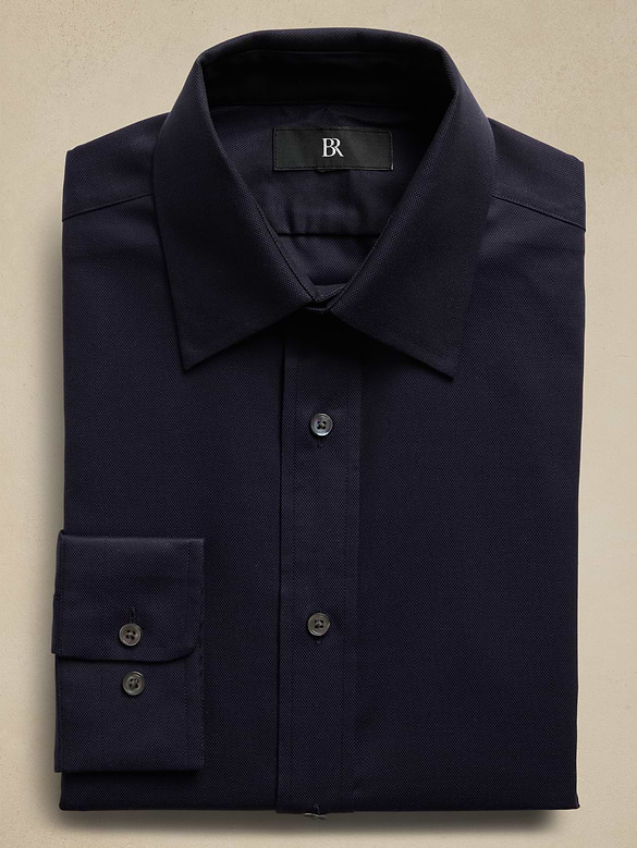 Chemise habillée ajustée infroissable