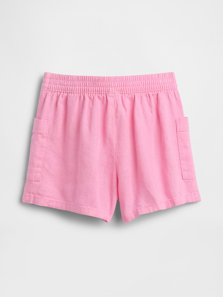 Image number 2 showing, babyGap Linen-Blend Pull-On Shorts