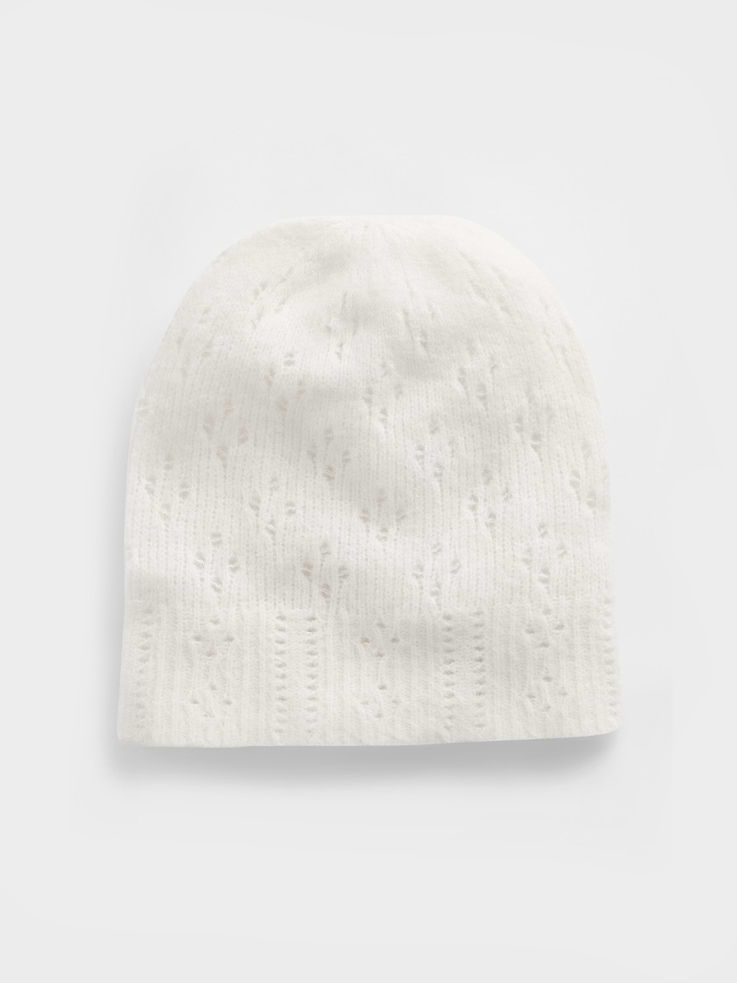Image number 1 showing, Pointelle Beanie