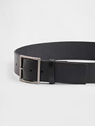 Image 3 de 4, Ceinture en cuir à boucle carrée