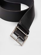 Image 4 de 4, Ceinture en cuir à boucle carrée