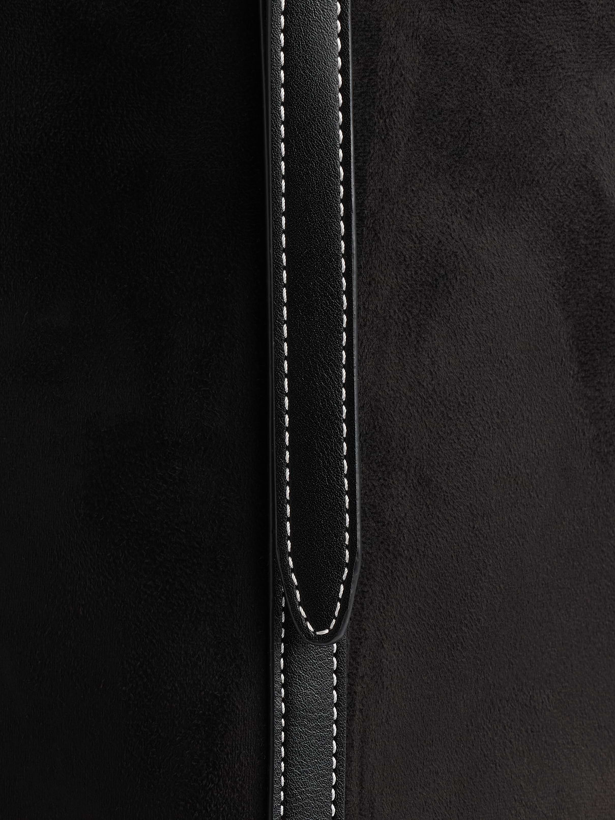 Image number 5 showing, Vegan Suede Bucket Bag