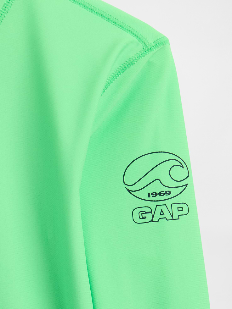 Image number 3 showing, Kids Logo Rash Guard