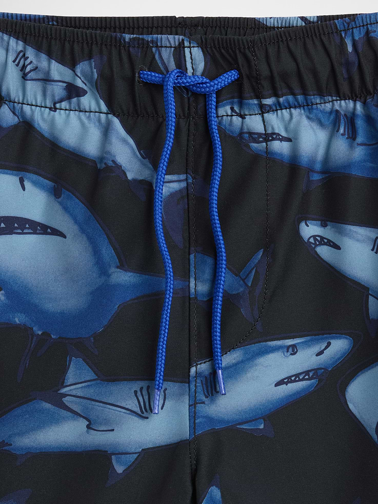 Image number 3 showing, Kids 5" Recycled Swim Trunks
