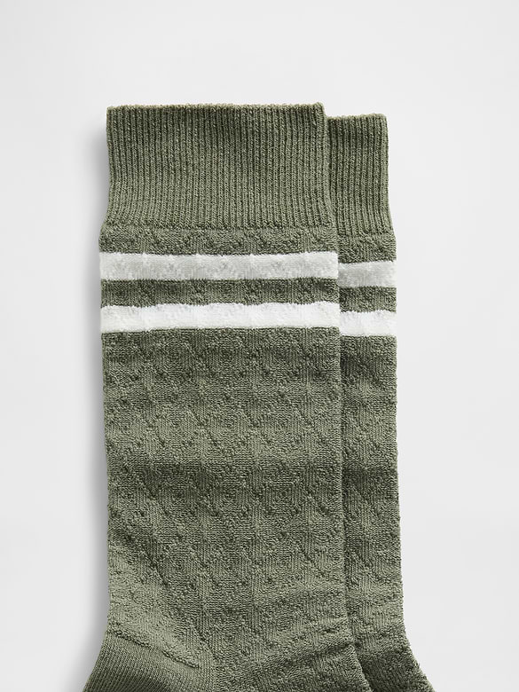 Argyle Varsity Crew Socks