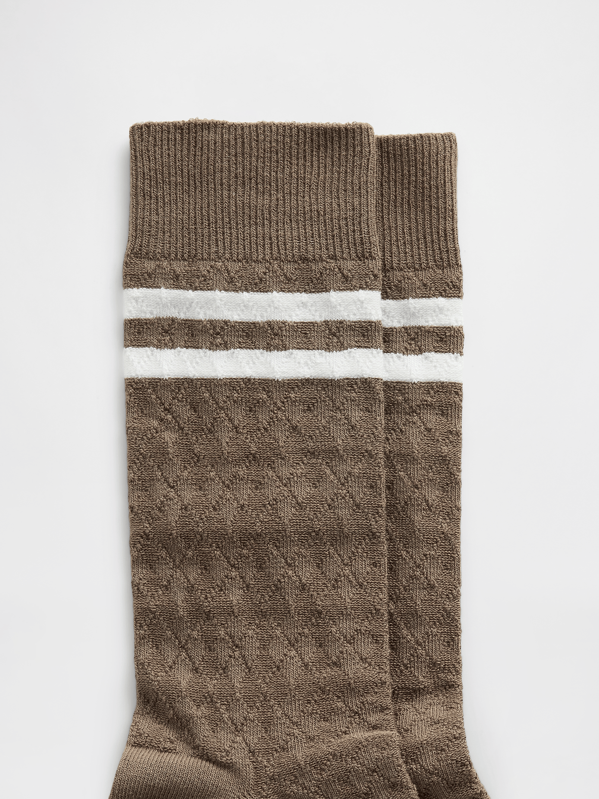 Image number 2 showing, Argyle Varsity Crew Socks