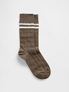 Image number 1 showing, Argyle Varsity Crew Socks