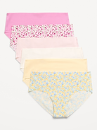 Image number 1 showing, Low-Rise No-Show Hipster Underwear 6-Pack