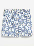 Image number 1 showing, Printed High-Waisted Button-Front Jean Skirt for Toddler Girls