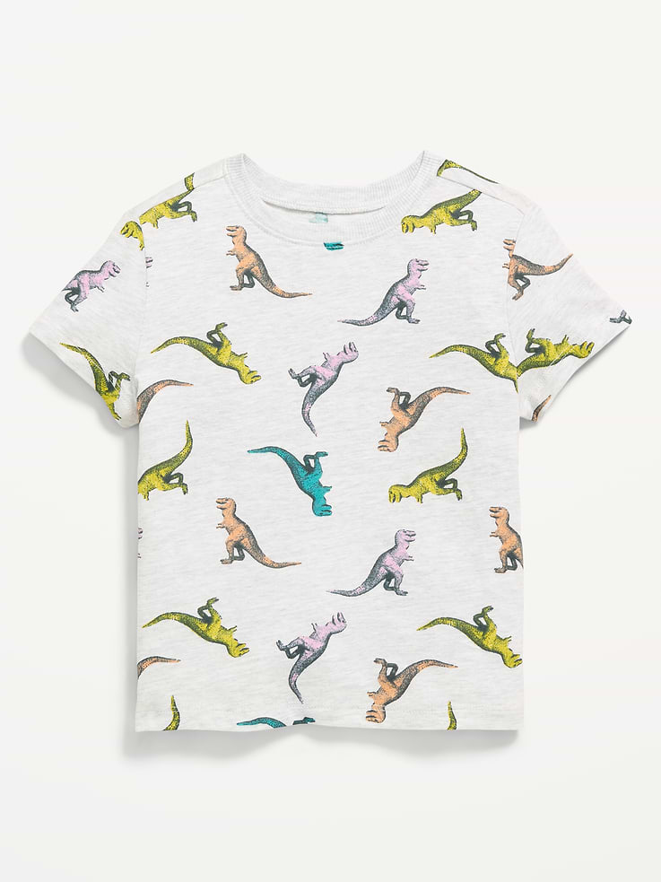 Image 1 of 2, crew neck, short sleeves, all-over print, Product #885681