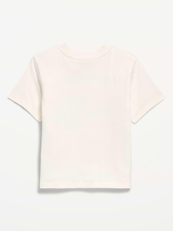 Oversized Short-Sleeve Birthday Graphic T-Shirt for Toddler Boys