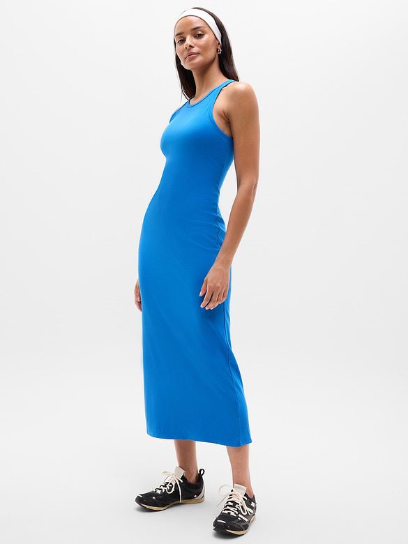 Signature Rib Maxi Dress