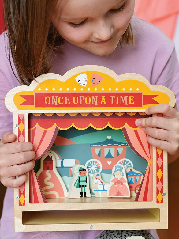 Wooden Tabletop Theatre Toy