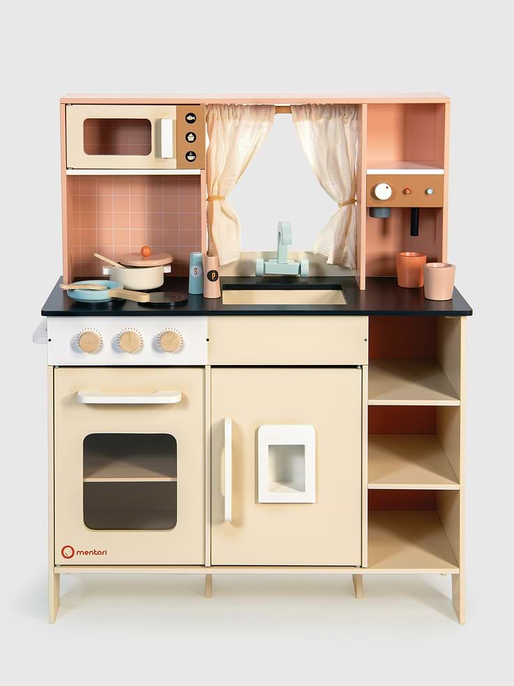 Image number 2 showing, Cream Play Kitchen