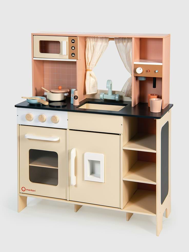 Image number 3 showing, Cream Play Kitchen