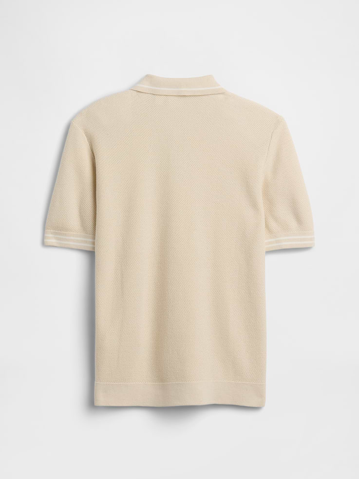 Image number 2 showing, Kids Relaxed Sweater Polo Shirt