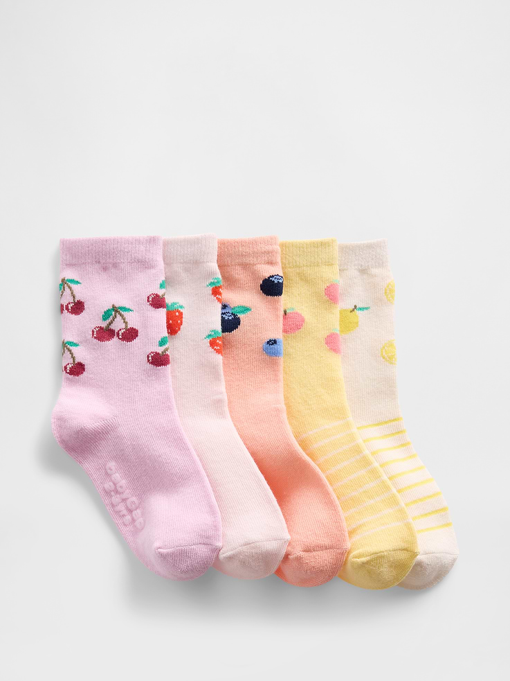 Image number 1 showing, babyGap Crew Socks (5-Pack)