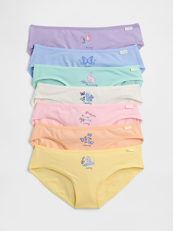 Kids Bikini Briefs (7-Pack)