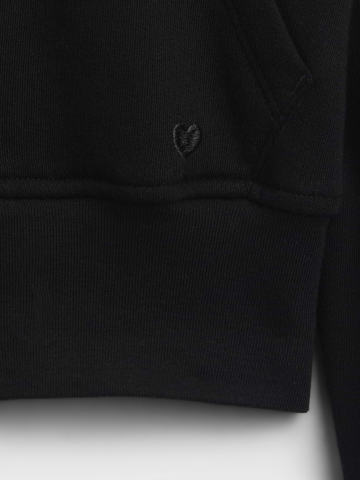 Image number 3 showing, Kids Relaxed Wedge Zip Hoodie
