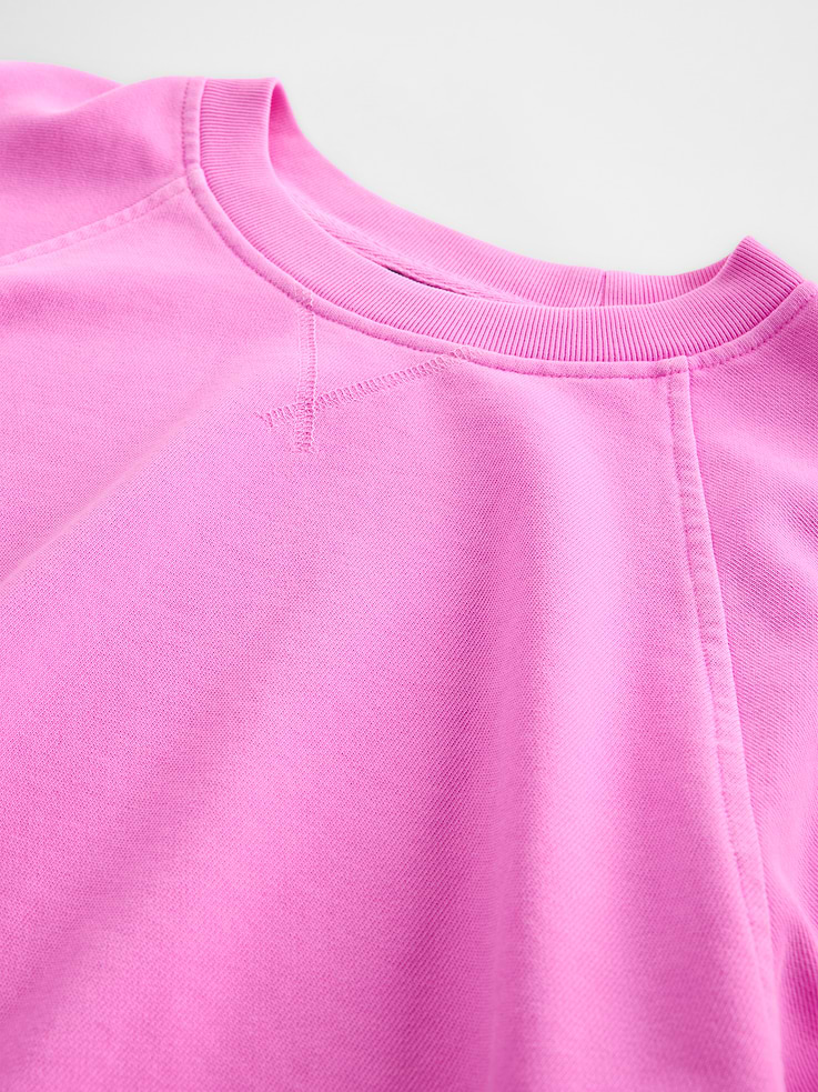 Image number 4 showing, VintageSoft Terry Raglan Sweatshirt