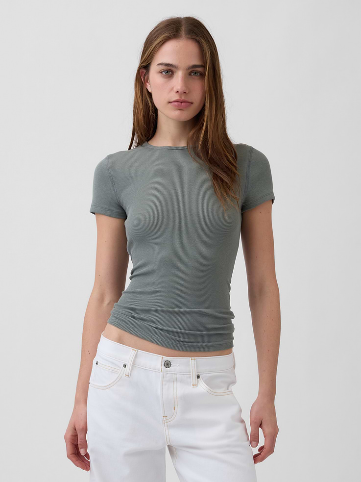 Image number 1 showing, Modern Rib T-Shirt