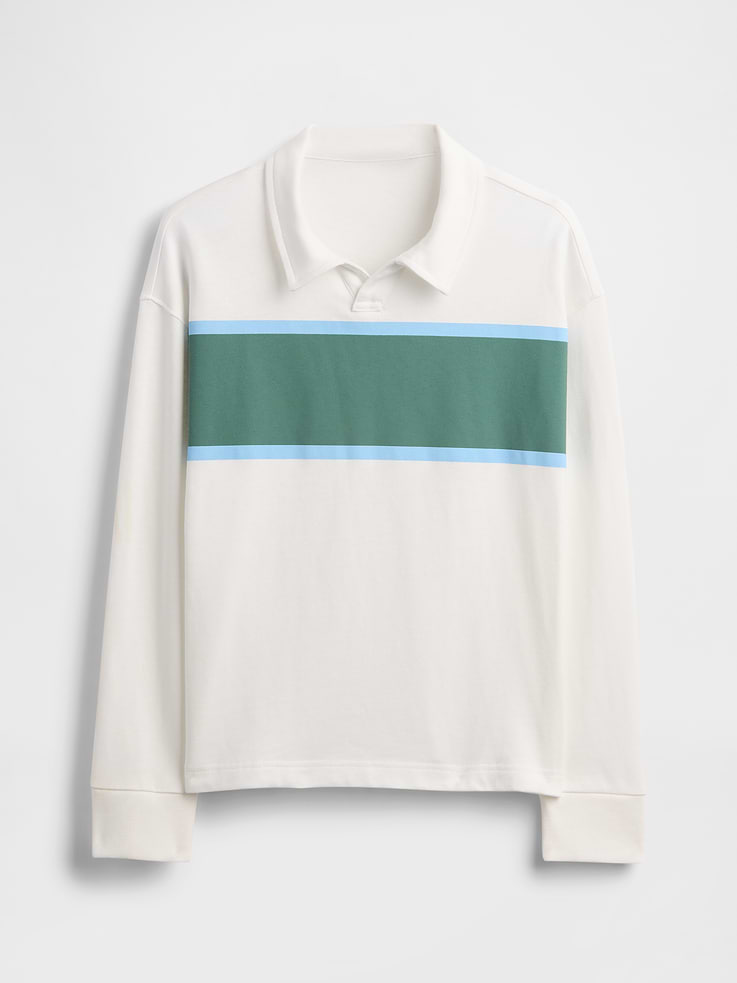 Image number 2 showing, Kids Heavyweight Relaxed Polo Shirt